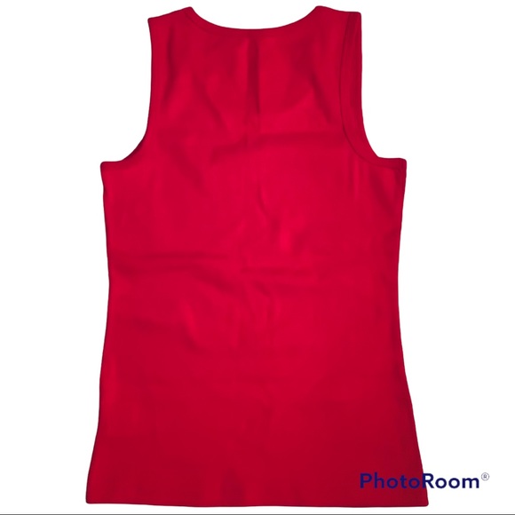 No Boundaries Red Tank Top. - Picture 3 of 3